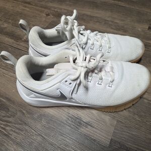 Nike Air White and Gray Sneakers
